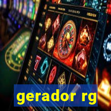 gerador rg